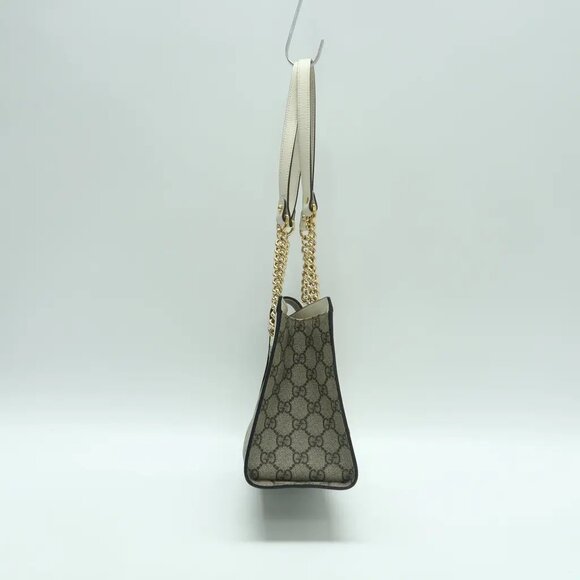 GUCCI Padlock Brown Leather Shoulder Bag 957-052825 - Picture 4 of 12